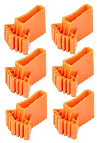 Hemobllo 6pcs Slip Mats Plastic Ladder Feet Covers for Stairs Bed Ladder Padding