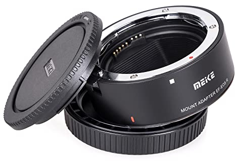 AF Autofokus Objektivadapter Kompatibel mit Canon EF/EF-S Objektive & EOS R Mount Systemkameras MK-EFTR-A
