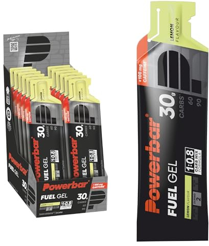 Powerbar Black Line Fuel 30 Gel Lemon + Caffeine 12x50ml