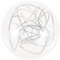 KITANDOVE Aluminum Wire Ball Lampshade Post Lantern Lampshade Hanging Lamp Shade Sphere Lampshade Bubble Light Round Ball Lamp Shade Dome Lampshade Wall Light Chandeliers Lamp Shade Glass