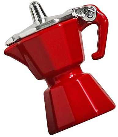 KOMBIUDA Miniature Coffee Machine Model Scale Dollhouse Accessories Toy Makers Miniature Kitchen Appliances for Dollhouse Scenes