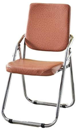 Chaise de bureau pliante confortable bleue, siège de conférence rembourré, pas de montage nécessaire, parfait pour la salle à manger, les événements, les écoles, les sessions d'entraînement