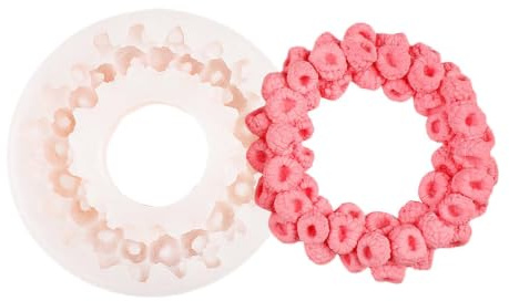 Generico Stampo in Silicone a Forma di Frutta - Stampo Antiaderente per Lamponi Qualità Alimentare | Resistente al Calore per Forno | per Dessert, Torte, Mousse, Formaggi, Saponi, Forniture