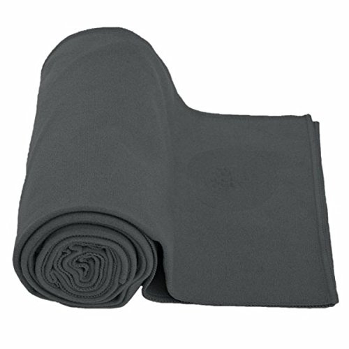 Lotus Design Yoga Towel, Color- Grey