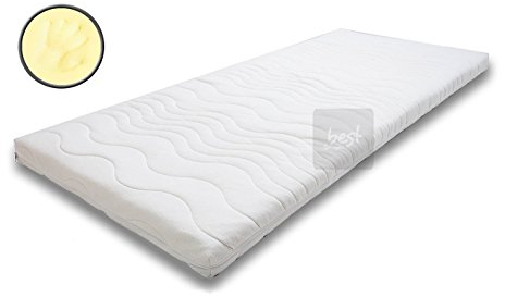 Best For You Topper Visco Auflage Kern 7 cm. + Bezug mit in Vielen Größen(100x200)