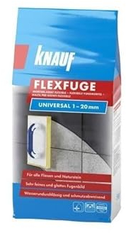 Knauf Fugenmörtel Flexfuge Universal 1-20 mm anemone 1 kg Fugenmörtel