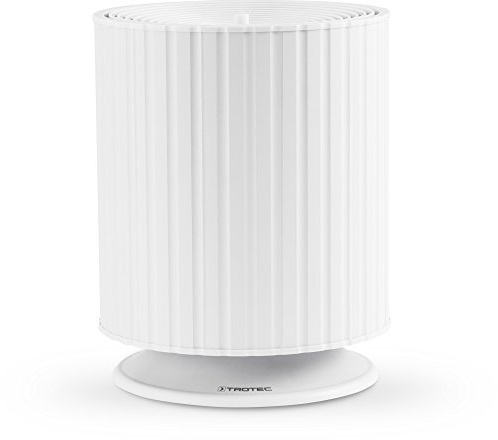 TROTEC Luftbefeuchter B 25 E – Raumbefeuchter für große Räume bis 24 m²/ 60 m³, 3 l Tank, Aroma-Diffusor, Nachtmodus, Autoabschaltung, Weiß