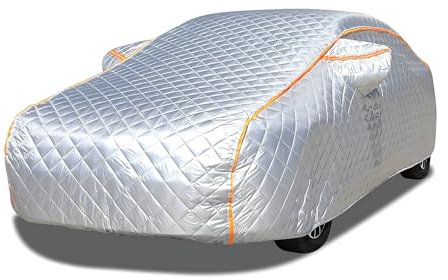 Abdeckplane Auto für VW T6 SWB, Autoabdeckung, Auto Abdeckplane, Wasserdicht und atmungsaktiv,Vollgarage Autoplane,Wetterfeste Staubdicht-yy09