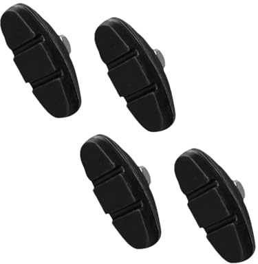 Perfeclan 4 PCS Niños Potillas de Freno para Bicicleta Aleación de Aluminio Alto Rendimiento Mejoras Safe, Accesorios de Ciclismo Piezas de Freno de Ciclo para, Negro