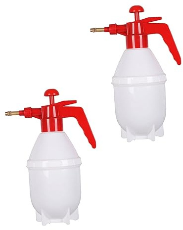 BAZEITFLOW 2 Pièces Pulvérisateur Pression Réglable Lot de Vaporisateur Main PP pour Arrosage Fleurs et Nettoyage Intérieur