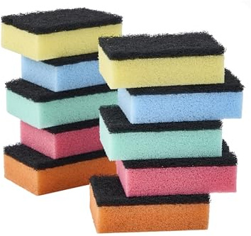 Spontex Sponge Scourers | Washing Up Sponges for Dishes | 21 x 10 Pack (2100 Total)
