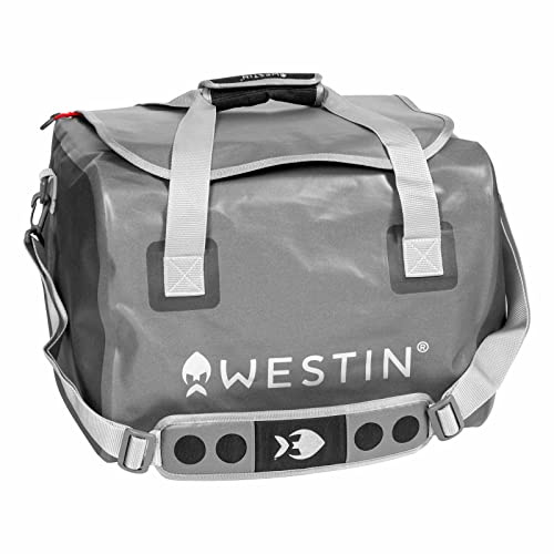 Westin W6 Boat Lurebag M 40L 39x38x31cm - Kunstködertasche zum Bootsangeln, Bootstasche für Kunstköder, Angeltasche zum Spinnfischen