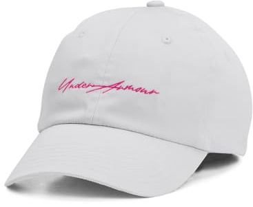 Under Armour Womens Favorites Hat, (014) Halo Gray / / Astro Pink, One Size Fits Most
