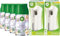 Air Wick | Freshmatic White Gadget (2 devices) + Automatic Air Freshener Spray Refill | 250ml (4 Refills) (Cosy Cottage Frosted Roses & Snowberry)