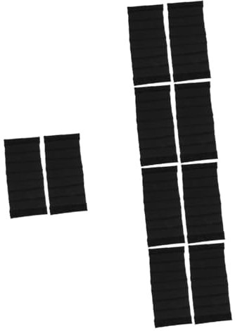 KONTONTY 10pezzi Divisori Imbottiti Per Borse Fotografiche Inserti Per Protezione e Organizzazione Attrezzatura Fotografica Durante Viaggi Attività All Aperto