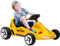 AIYAPLAY Electric Go Kart, 6V Battery Powered Kids Go Kart with Music, Light, Horn, Kids, Ride on Car for 3-5 Years, Yellow