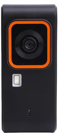 ASHATA Cámara Digital FHD 1080P de 12 MP para Fotografía con Enfoque Automático, Pantalla de 1,47 Pulgadas, Cámara CCD Retro con Luz de Relleno, 8 Efectos de Filtros, Tarjeta de Memoria (Black)