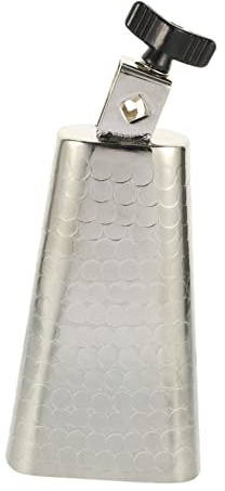 BESTonZON Kuhglocke für Schlagzeug Schlaginstrument Robuste Metall-kuhglocke Percussion-accessoire für Musiker Geeignet für Aufführungen und Musikalische Früherziehung