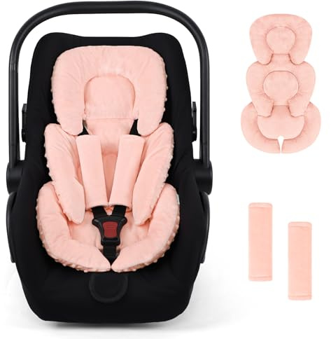 GFU Infant Stroller mat, Fits for Stroller, Swing, Orange
