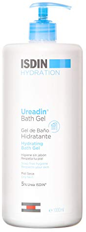 ISDIN Ureadin Bath Gel (1000ml) | Hydrating Shower gel for daily body hygiene of dry skin