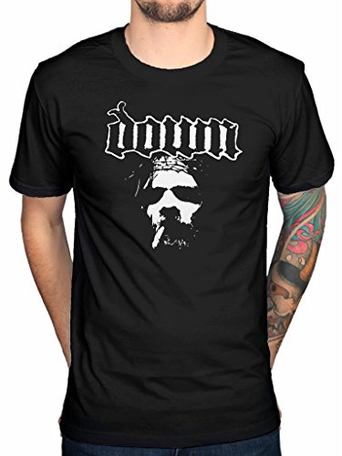 Official Down Face T-Shirt Band Merch