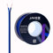 JAVEX Speaker Wire 16-Gauge [1.31mm2][0.16mm Strands Oxygen-Free Copper 99.9%] Stranded Copper, Blue/Black, Cable for Hi-Fi Systems, Amplifiers, AV receivers and Car Audio Systems, 30.5M