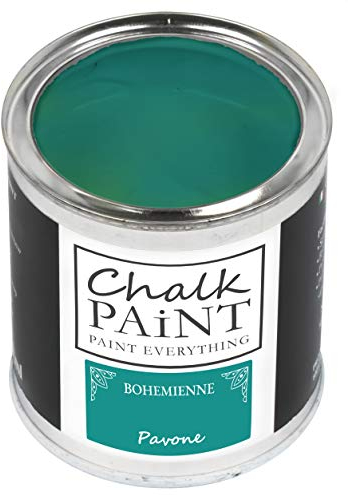 Chalk Paint Everything® Pavone Kreidefarbe Wasserbasis für Alle Oberflächen einfach zu verarbeiten ohne schlechten Geruch - Chalk Paint Extra Matt (250 ml)