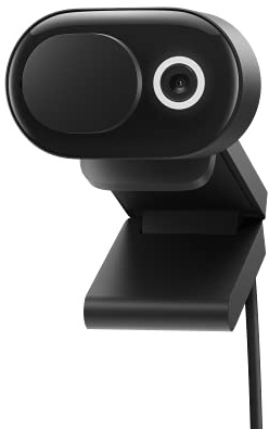 Microsoft 8L3-00005 - Modern Webcam, DFOV of 78° (HFOV 69°, 16:9 Aspect Ratio), schwarz