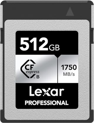 Autre carte mémoire Lexar CARTE CF EXPRESS 512GO TYPE B SILVER
