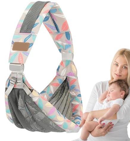 Babytrage Für Neugeborene Ab Geburt | Ergonomisch Kindertrage | Verstellbare Baby Trage | Geeignet Für Babys Von 3 Bis 36 Monaten | Einfach Anzulegen - Ideal Für Freihändiges Elterndasein
