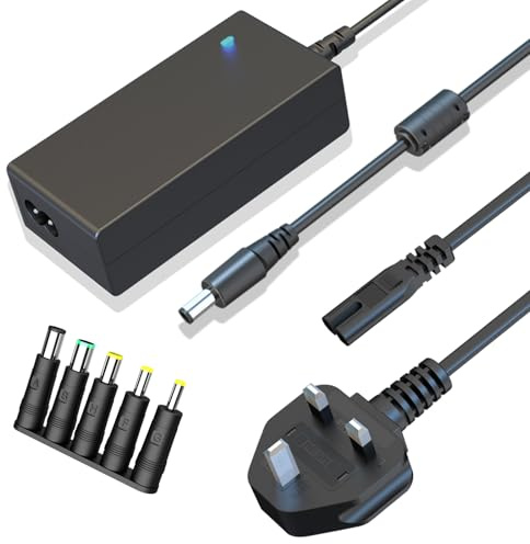 HYCTP AC/DC 15V Power Supply Adapter (60W/65W), for 15V 0.5A 1A 1.5A 2A 2.5A 2.7A 3A 4A electronic devices，Compatible with Speakers, Printers, Displays, DJ Controllers, Cutting Machines