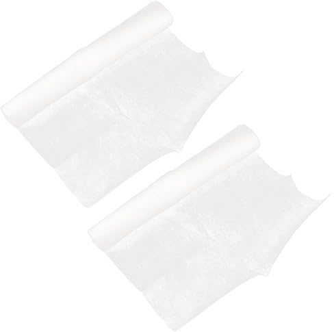 HIAKDOFT 2 rollos Papel Absorbente Antiaceite Resistente al Calor para Campana Extractora de Material Retardante de Desechable y Práctico para Cocina Doméstica y Profesional