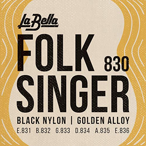 La Bella Folksinger 830, strängar för klassisk gitarr