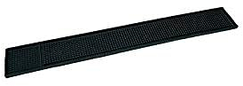 Barmatte Gummi 59x8x1 cm - Gläser abtropf Matte für Cocktails Gastro Abtropfmatte Spülablage