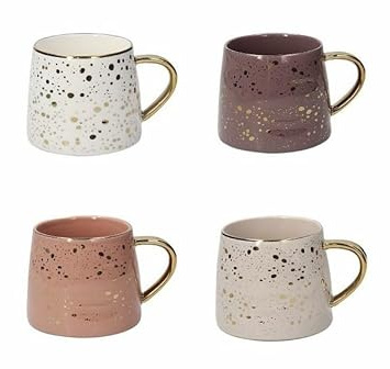 1 Pezzo Tazza Tazzone Latte in Porcellana Arts Chic 340 cc 4 Colori