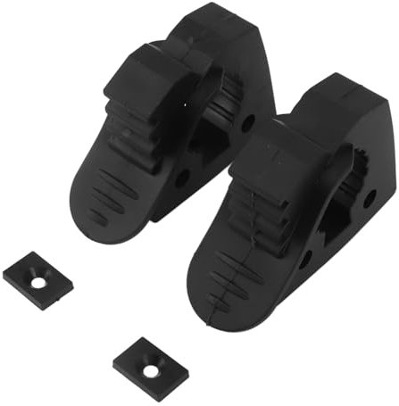 2 pièces support de pelle support de serrage en caoutchouc à dégagement rapide adapté pour outils de 1 1/7 pouces à 3/7 de diamètre support de poignée 4 pièces antidérapant