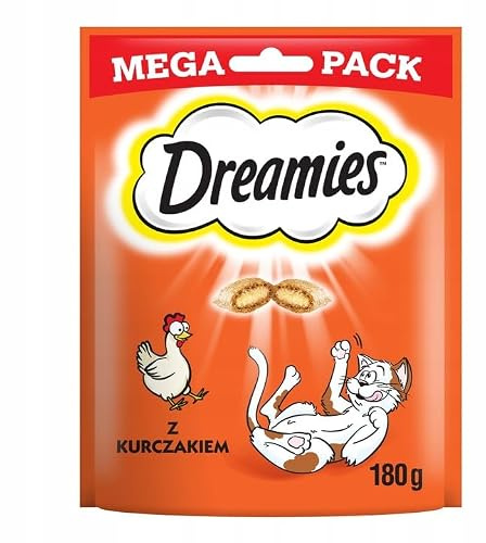 Dreamies Katze Behandelt Huhn Mega Pack 180G
