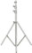 NEEWER 300cm Cavalletto Resistente in Acciaio Inossidabile con Universale Adattatore 1/4 a 3/8 per Softbox Strobo Flash Monoluce ecc. da Studio Fotografico, Colore Argento