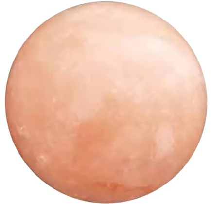 LALADEFIEE Pierre de Massage en Boule de Cristal Sel de L'Himalaya pour Sauna et Centres de Bien-être 1 Pièce