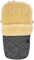 Kaiser 6541112 Lammfell Fußsack Natura, anthracite waffle