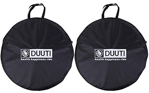 Azarxis 2 Pack Bike Wheel Bags 26 27.5 29 Bicycle Tires Storage Cover Cycling Wheelset Carry Handbag Waterproof for Road Bike Mountain Bike Track Bike Downhill Bicycle Fixed Gear MTB DH (27.5)