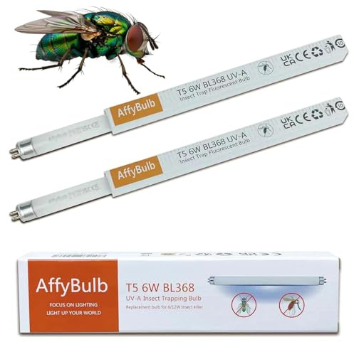 FSL OEM 2 * 6W Lampade di ricambio per lampada antizanzare/zanzariera elettrica - 9in T5 BL368 TUBI UV