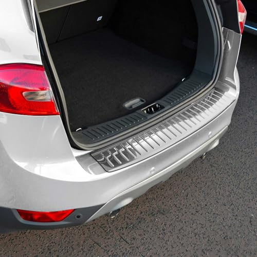 Protection Seuil de Pare-Chocs Arrière pour Ford Kuga 2008 à 2012, Couverture de Seuil de Coffre, Bande Seuil de Chargement, Style élégant, en Acier INOX Chromé