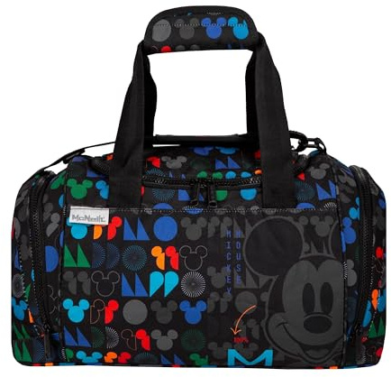 McNeill Mickey Mouse Sporttasche Kinder – Offizielle Disney Sporttasche mit Mickey Motiv für Jungen & Mädchen mit Nassfach & Schuhfach