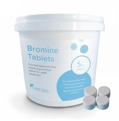 ClearSpa Bromine Tablets 5kg - Swimming Pool & Spa Chemicals