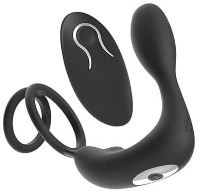 Vibratore Massaggio prostatico maschile Vibratore Anello del rubinetto Giocattolo del sesso Per Uomini Masturbatore butt plug Vibratore 9 Velocità Motore vibrante Spina anale Dildo adulto