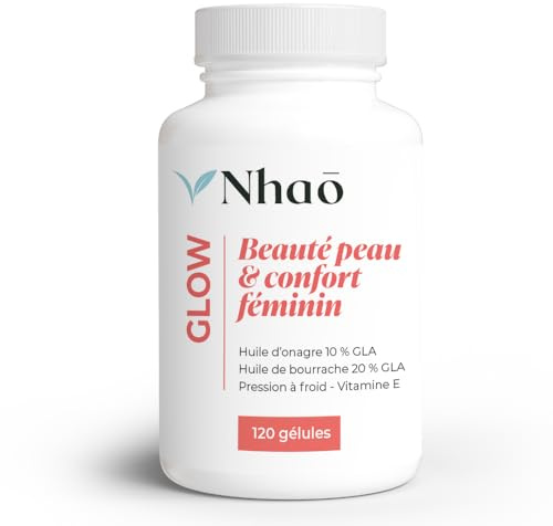 Aceite de onagra y aceite de borraja – 120 cápsulas – Primera presión en frío – Rico en GLA (Omega-6) – Con vitamina E