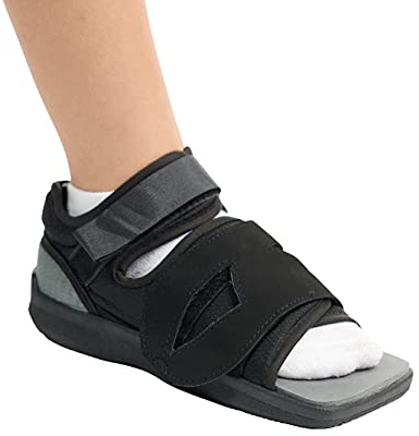 United Ortho Post-Op/Orthopedic Adjustable Recovery Shoe for Broken Foot or Toe, Men's Small