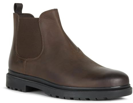Geox U Andalo A, Botines para Hombre, Marrón (Coffee) , 42 EU