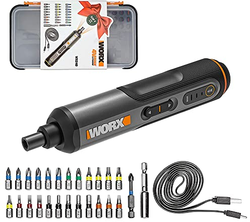 Worx WX240 Visseuse à batterie 4 V 1,5 Ah double lumière LED